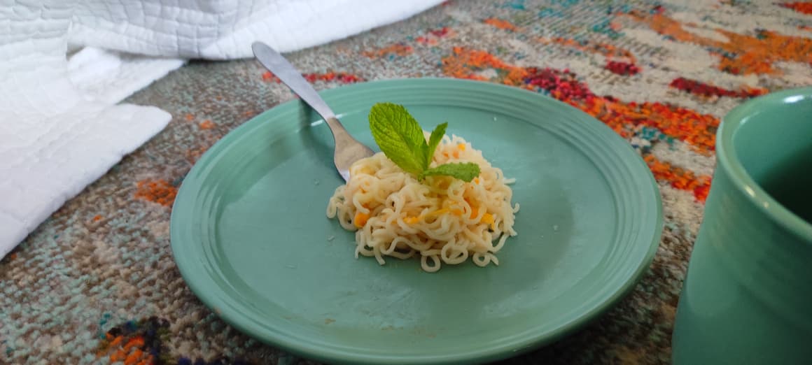 Creamy buttered noodles